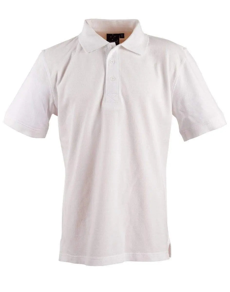 Winning Spirit Casual Wear White / 2XL WINNING SPIRIT LONGBEACH POLO Men's PS39